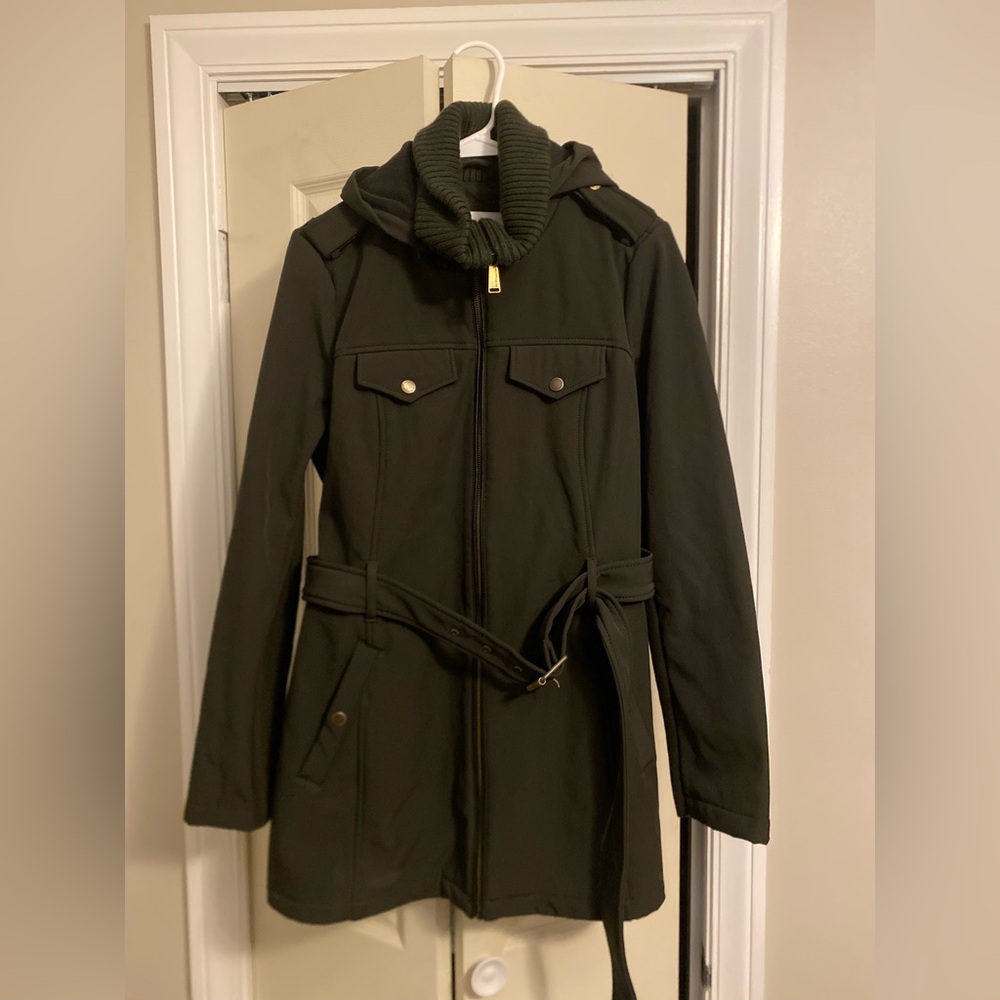 Bcbgeneration Olive Utility Jacket With Belt - image 6